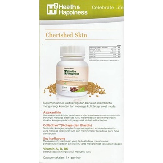 H2 HEALTH HAPPINESS CHERISHED SKIN ISI 30 SOFTGEL - VITAMIN KULIT