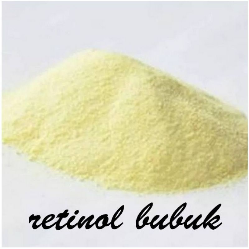 

Retinol bubuk 10% 1gr bahan kosmetik anti aging