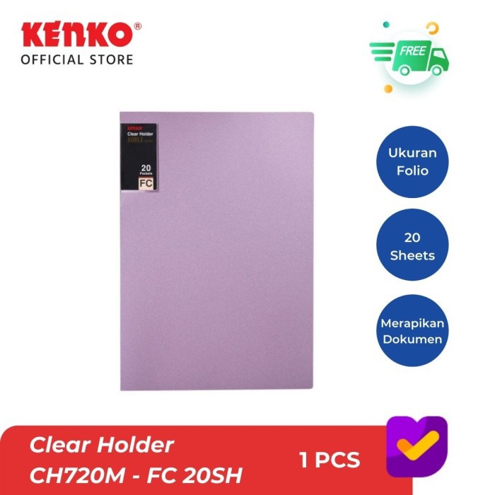 

Kenko Clear Holder / Map File / File Organizer CH720M - FC 20SH Metallic Color