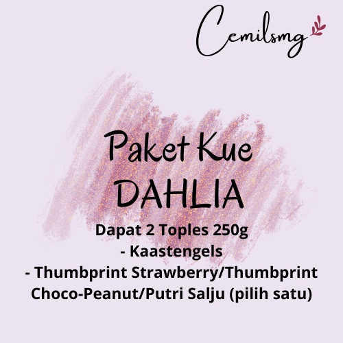 

Paket Kue DAHLIA by Cemilsmg