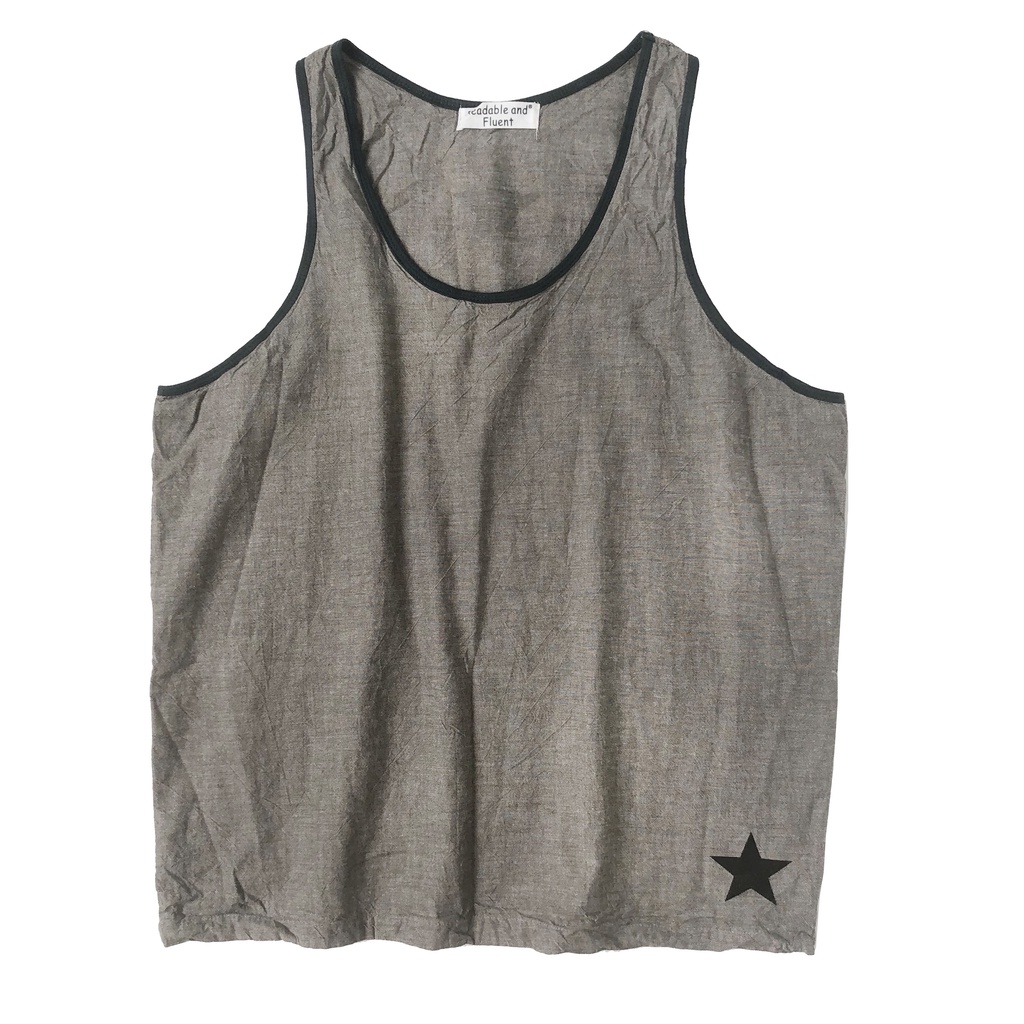 BLUS OVERSIZE OVERALL KUTUNG LINEN COKLAT POLOS HIPHOP KOREA IMPORT