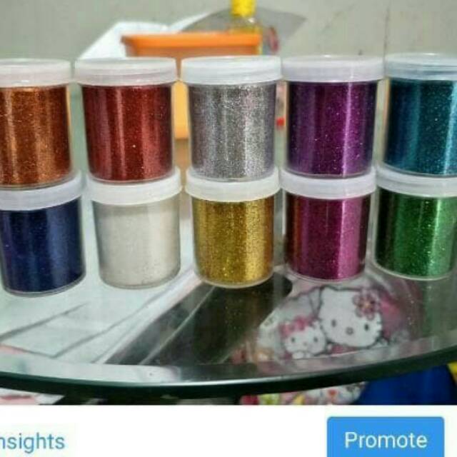 

glitter 50cc gliter glitterslime craft bubuk gliter tepung glitery