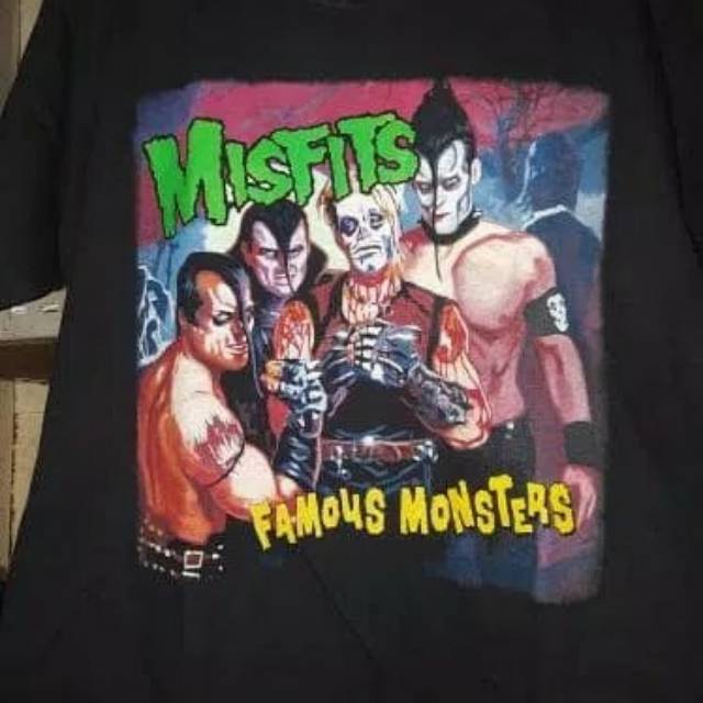 Kaos band MISFITS tag GILDAN premium