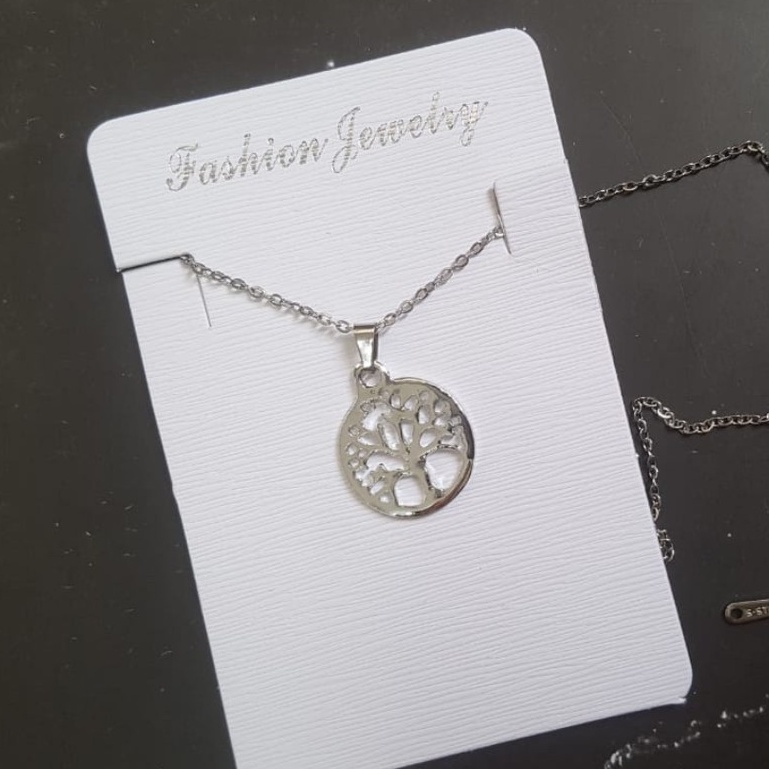 ✿AYN✿  Kalung Liontin Stainless FA03 Trendy Fashion Wanita Korea Aksesoris Murah