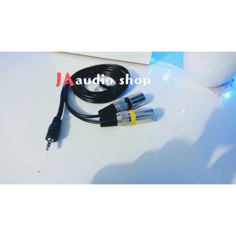kabel hp laptop ke mixer || KABEL akai mini streao to xlr male