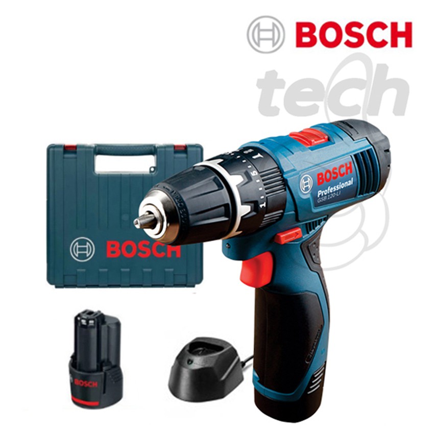 Mesin Bor Tembok Baterai Cordless Impact Drill Bosch GSB 120 Li / GSB120 Professional