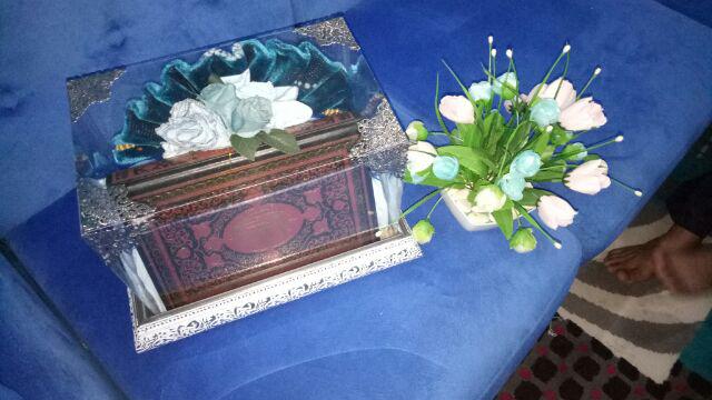 Isi 4 Kotak Hantaran Pakai Kaki Warna Puih Silver Pakai Kaki Seserahan Mahar