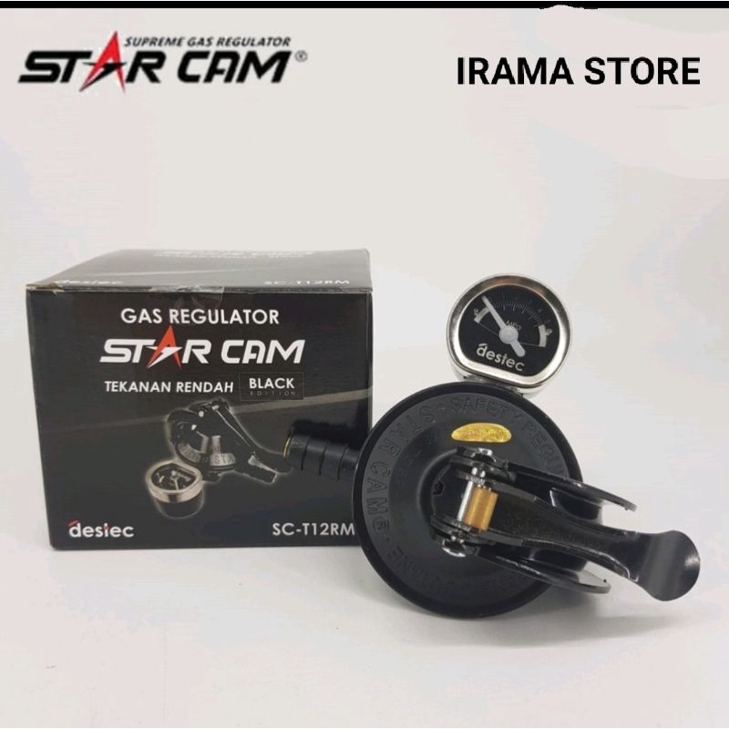 Regulator Gas Star Cam Meter SC-23M SC-T12RM Tekanan Rendah Meter Starcam