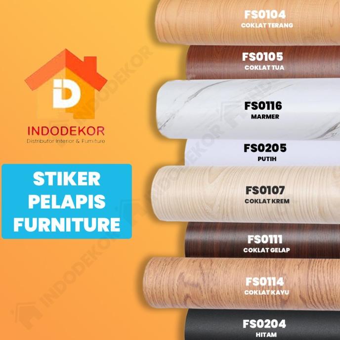 Stiker HPL - Sticker Dinding Kayu - Wallpaper Motif Kayu - Tacon CUCI GUDANG Kode 550