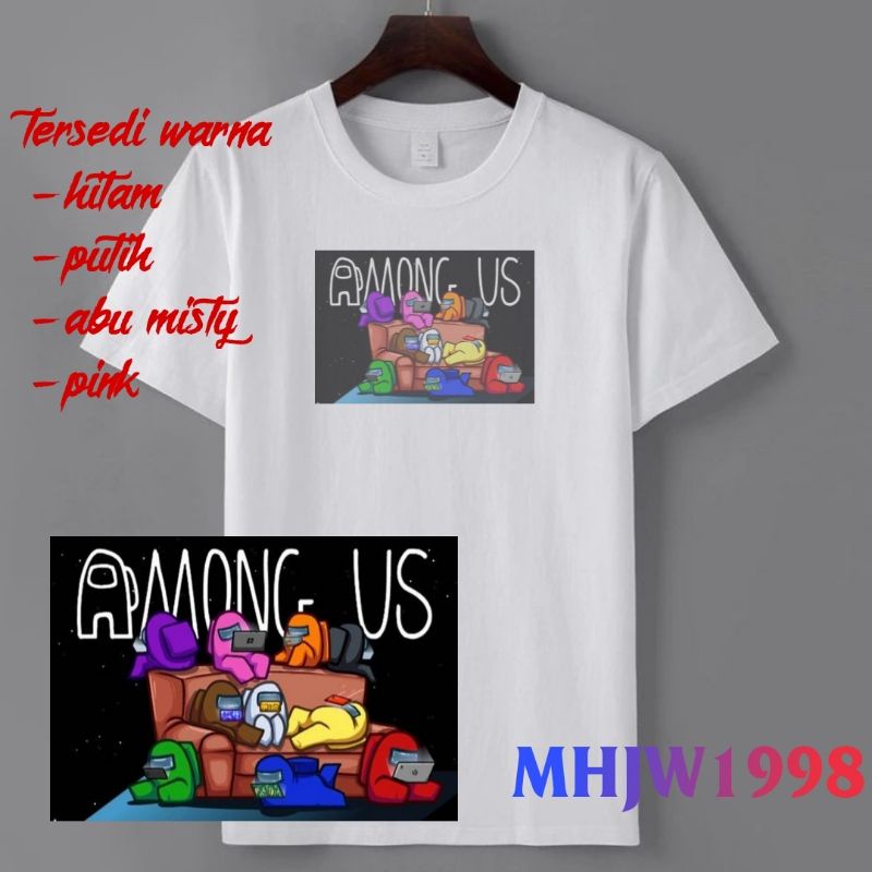 kaos anak among us/baju anak among us/tshirt anak among us/pakaian anak among us
