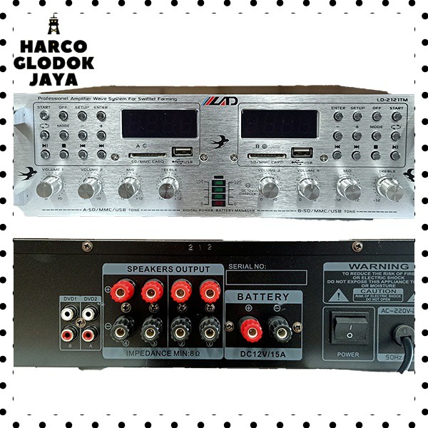 Amplifier Walet LD-212TM