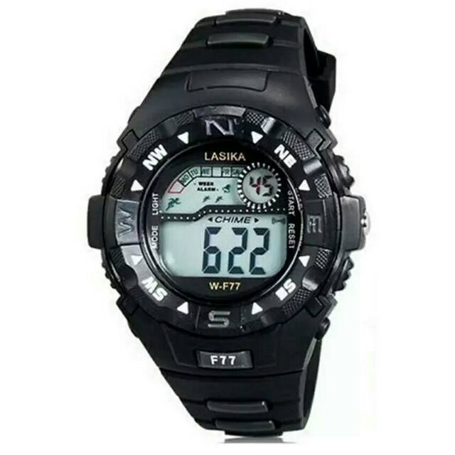 Jam Tangan Unisex Lasika Strap Rubber W77 Series