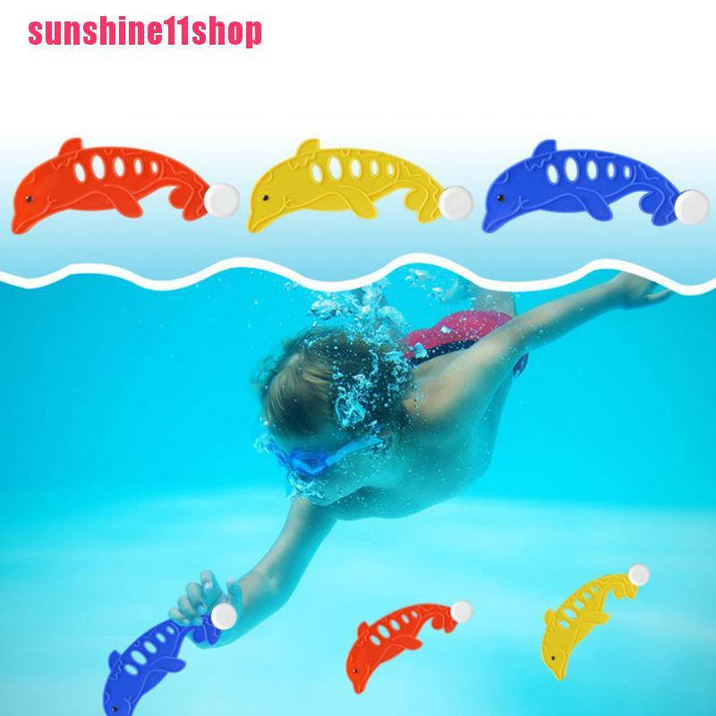 【SHOP】Underwater Swim Pool Diving Toys Summer Swimming Dive Toy Sets Water Rings