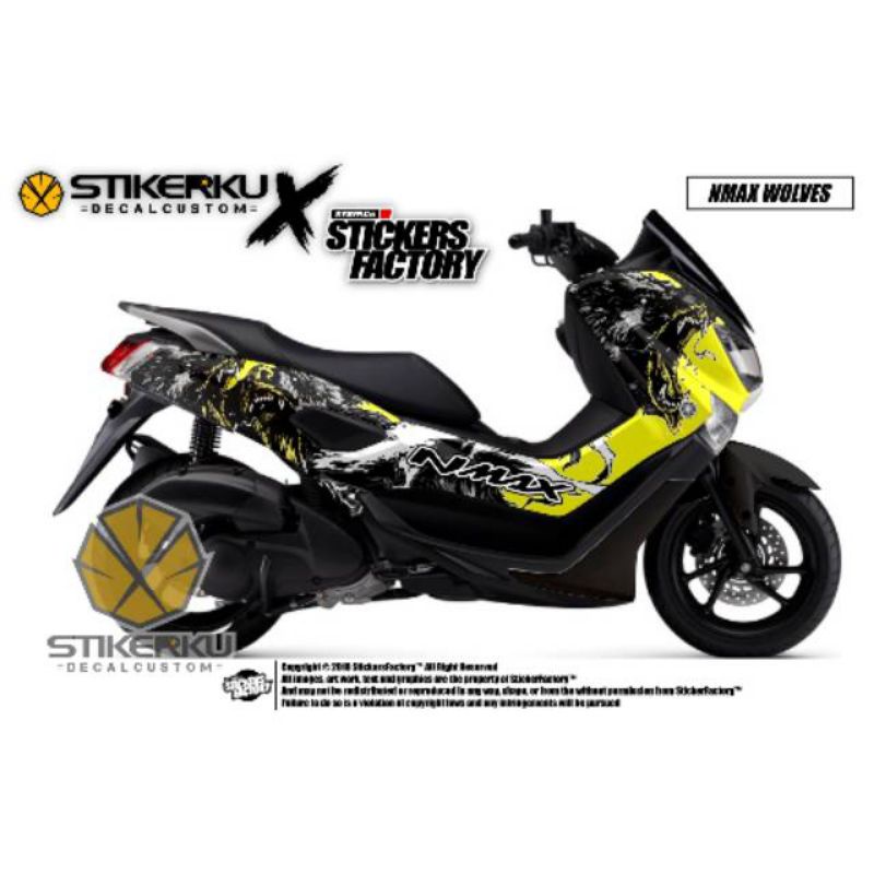 Decal motor Yamaha nmax / decal Yamaha nmax / striping motor Yamaha nmax fullbody