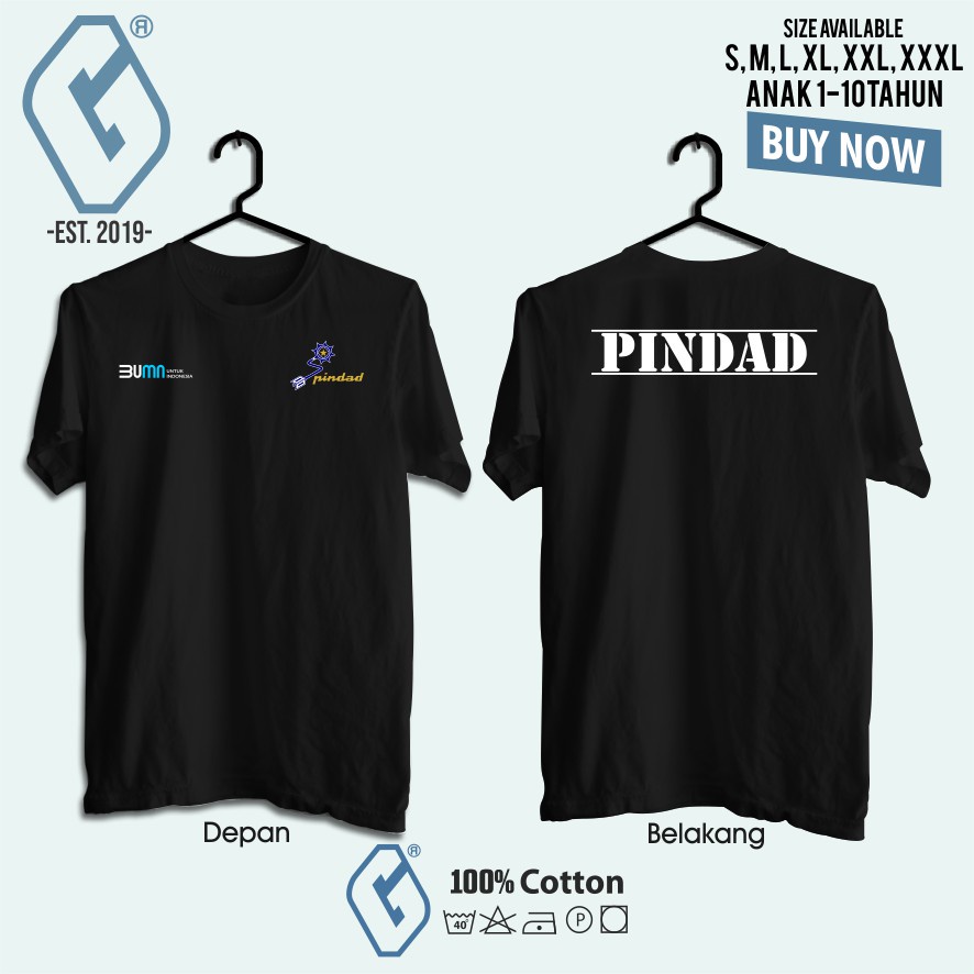 kaos distro pindad bumn / baju pindad premium
