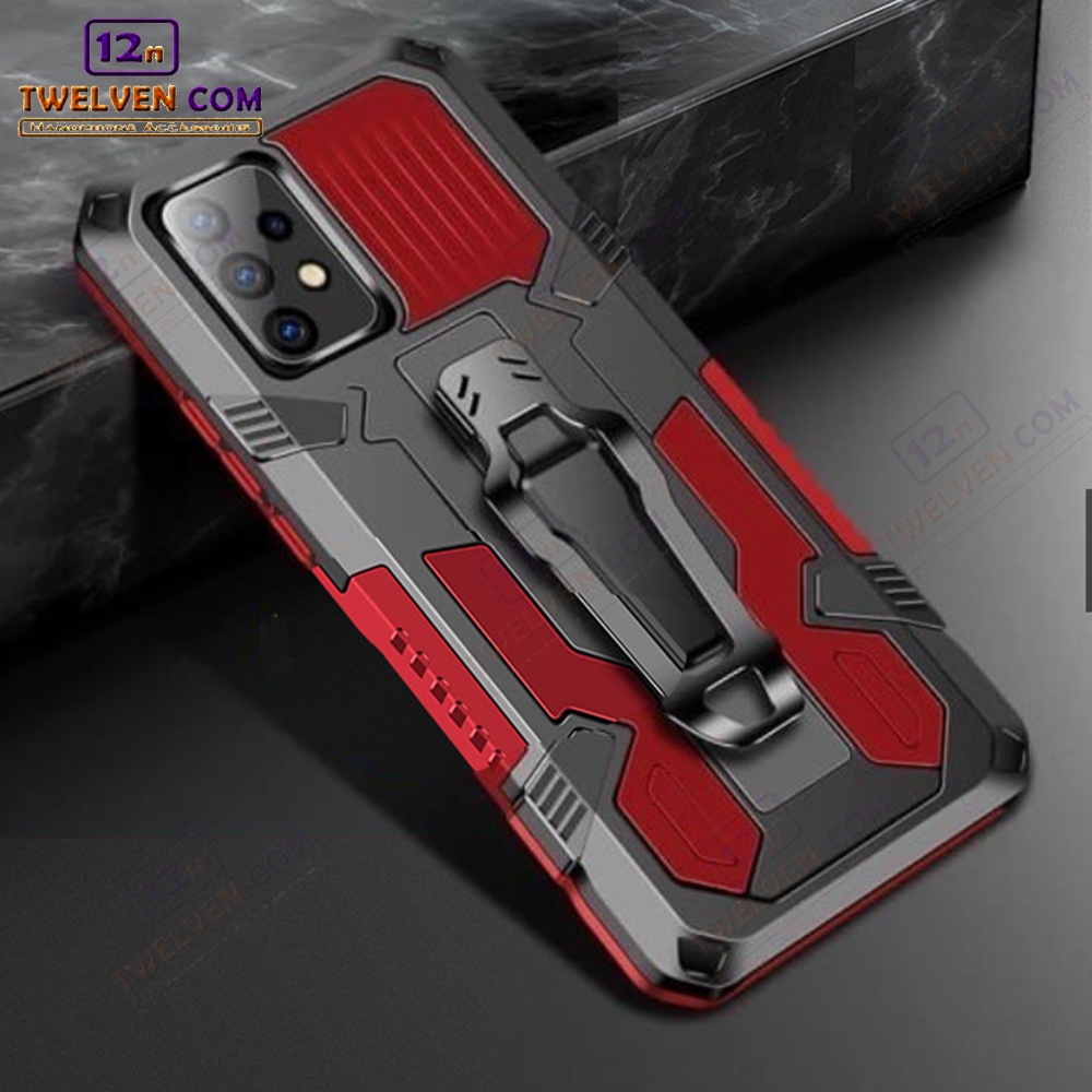 Case Shockproof Samsung A72 4G / 5G Armor Hardcase Stand Clip