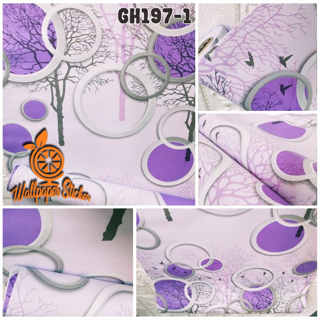 Wallpaper Dinding Wallpaper Stiker Wallpaper dinding Anak Walpaper GH ukuran45CM x 8Mtr - Worldhome