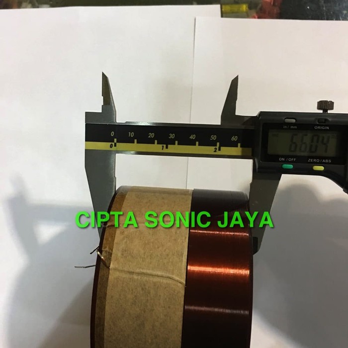 VOICE COIL speaker Spol kawat pipih 4 inch original china KOKER TINGGI