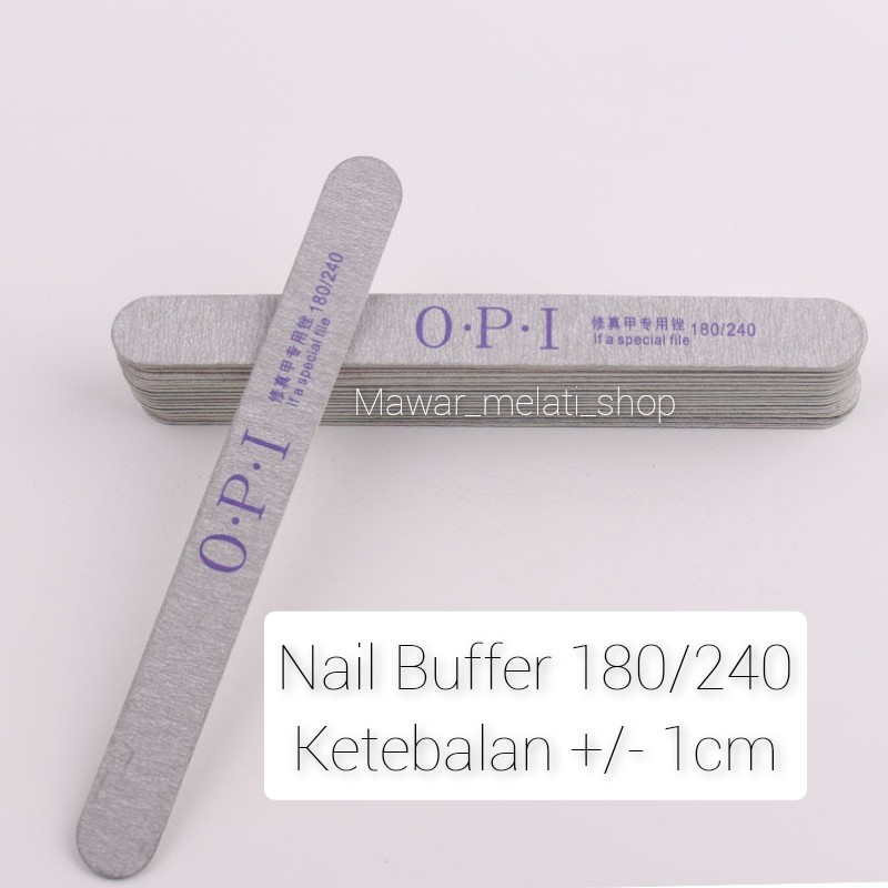 Nail buffer 100/180 dan 180/240 kikiran kuku kasar