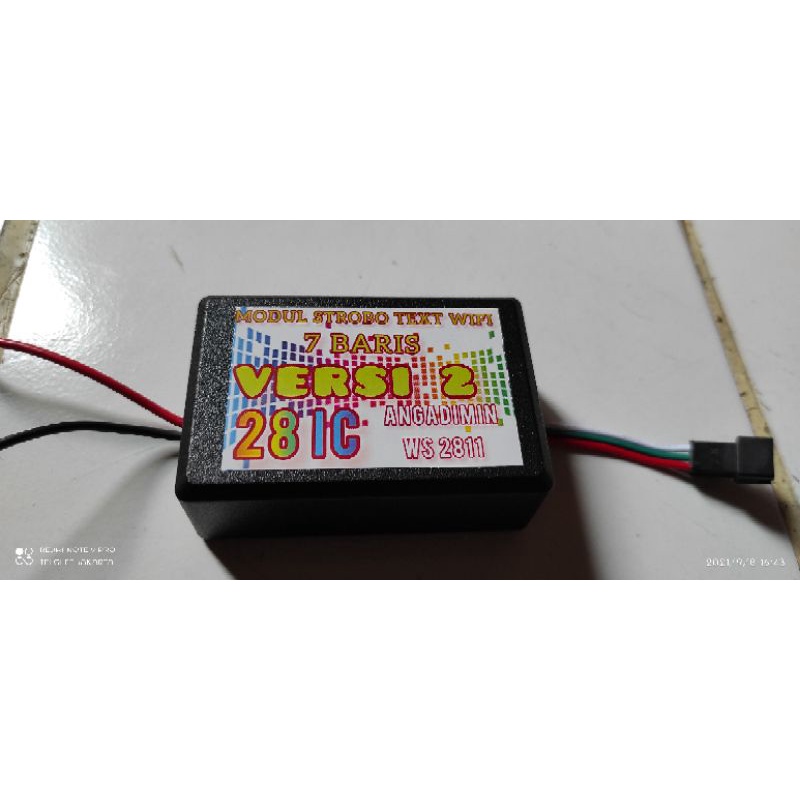 STROBO WAVE ...DC 12volt panjang 140 cm