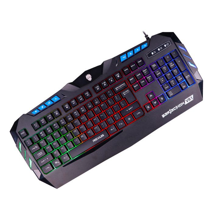 REXUS WARFACTION VR1 KEYBOARD MOUSE MOUSEPAD COMBO