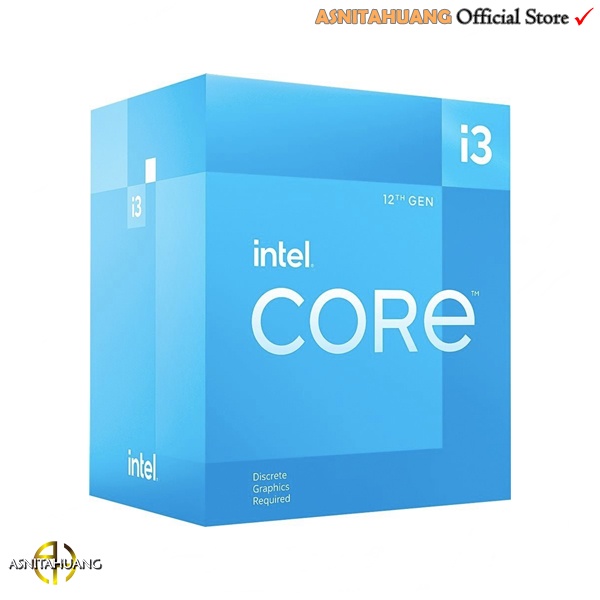 Intel Core i3 12100F 3.3 GHz 4 Core 8 Threads Alder Lake Box LGA1700