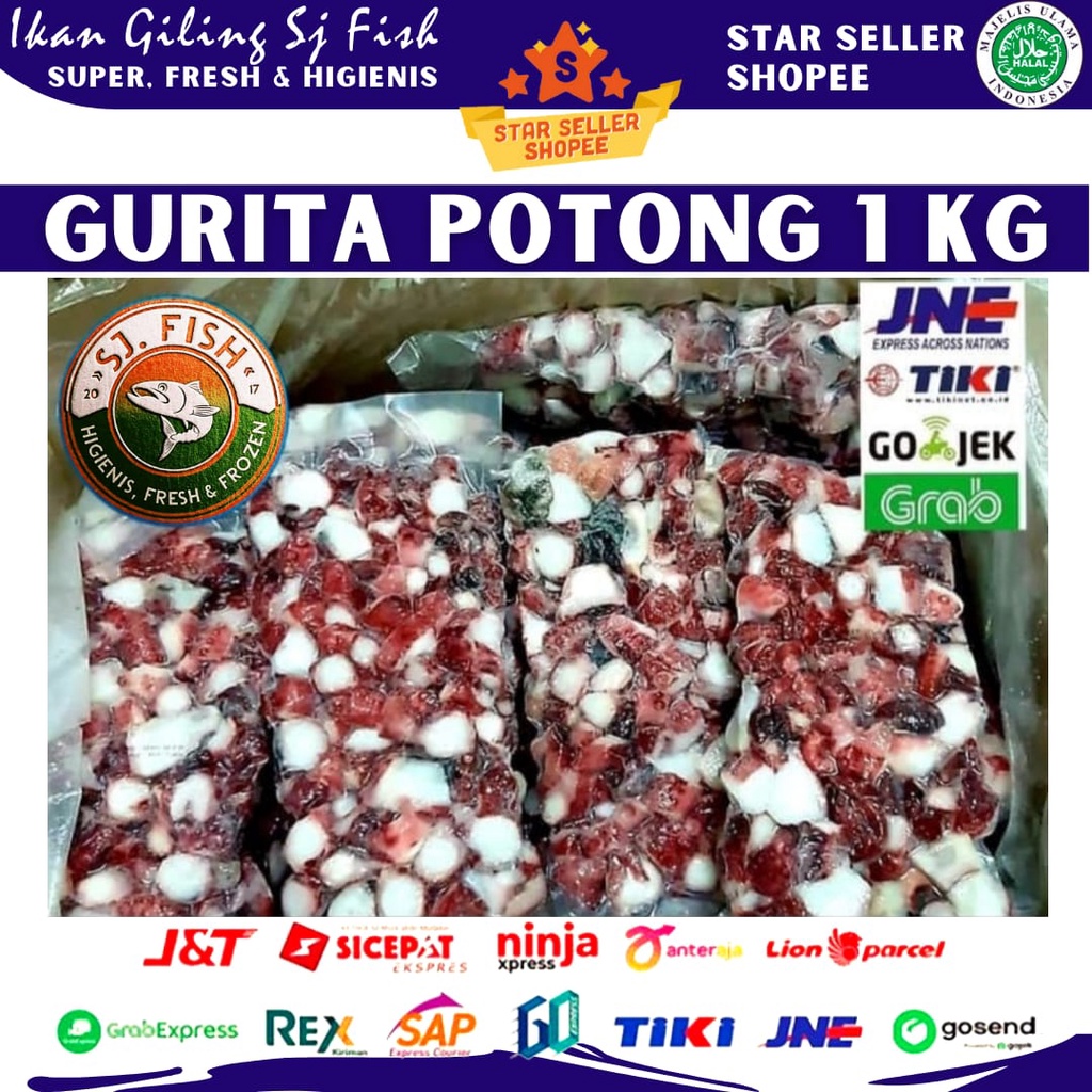 

GURITA / OCTOPUS POTONG 1 KG