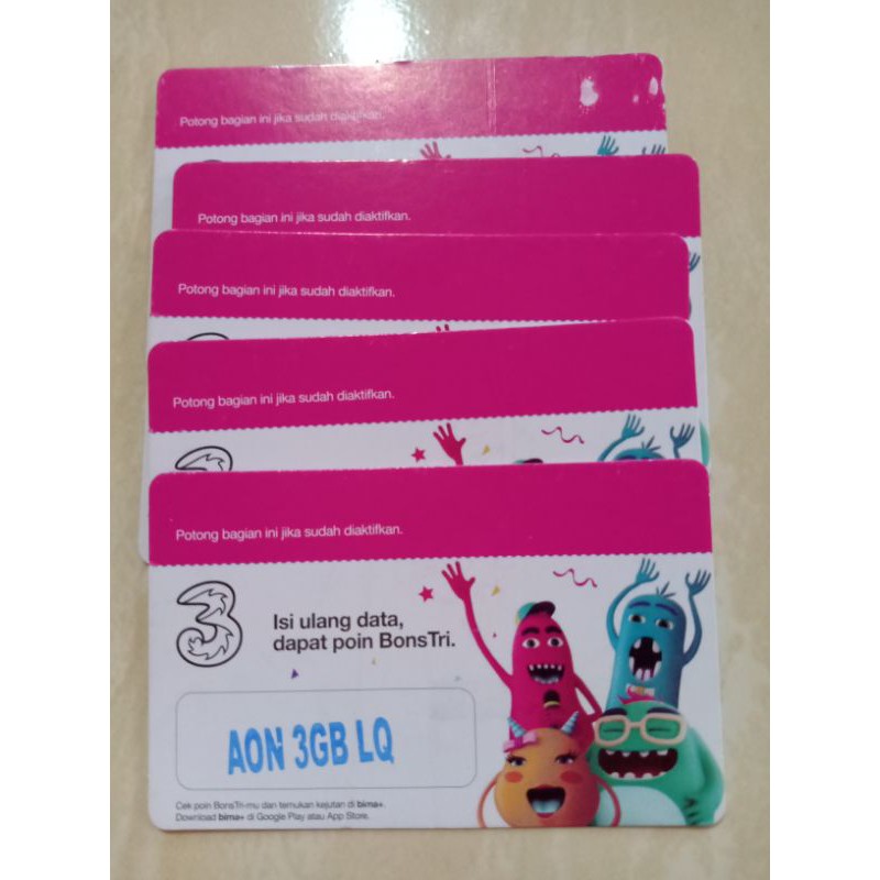 VOUCHER TRI 3 GB
