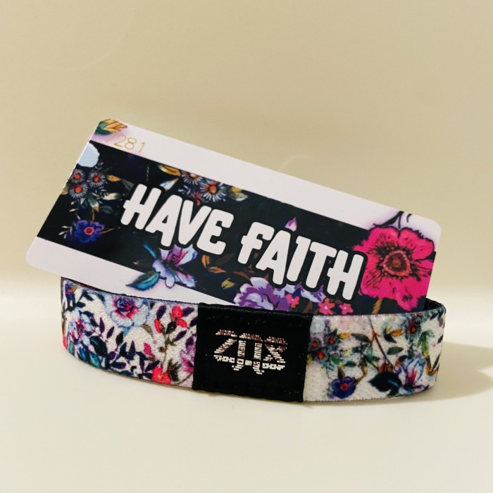 ZOX Have Faith Wristband Bracelet Strap Gelang