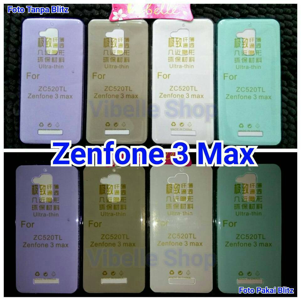 Ultrathin Softcase ASUS Zenfone 3 Max ZC520TL Soft Back Jely Case ASUS
