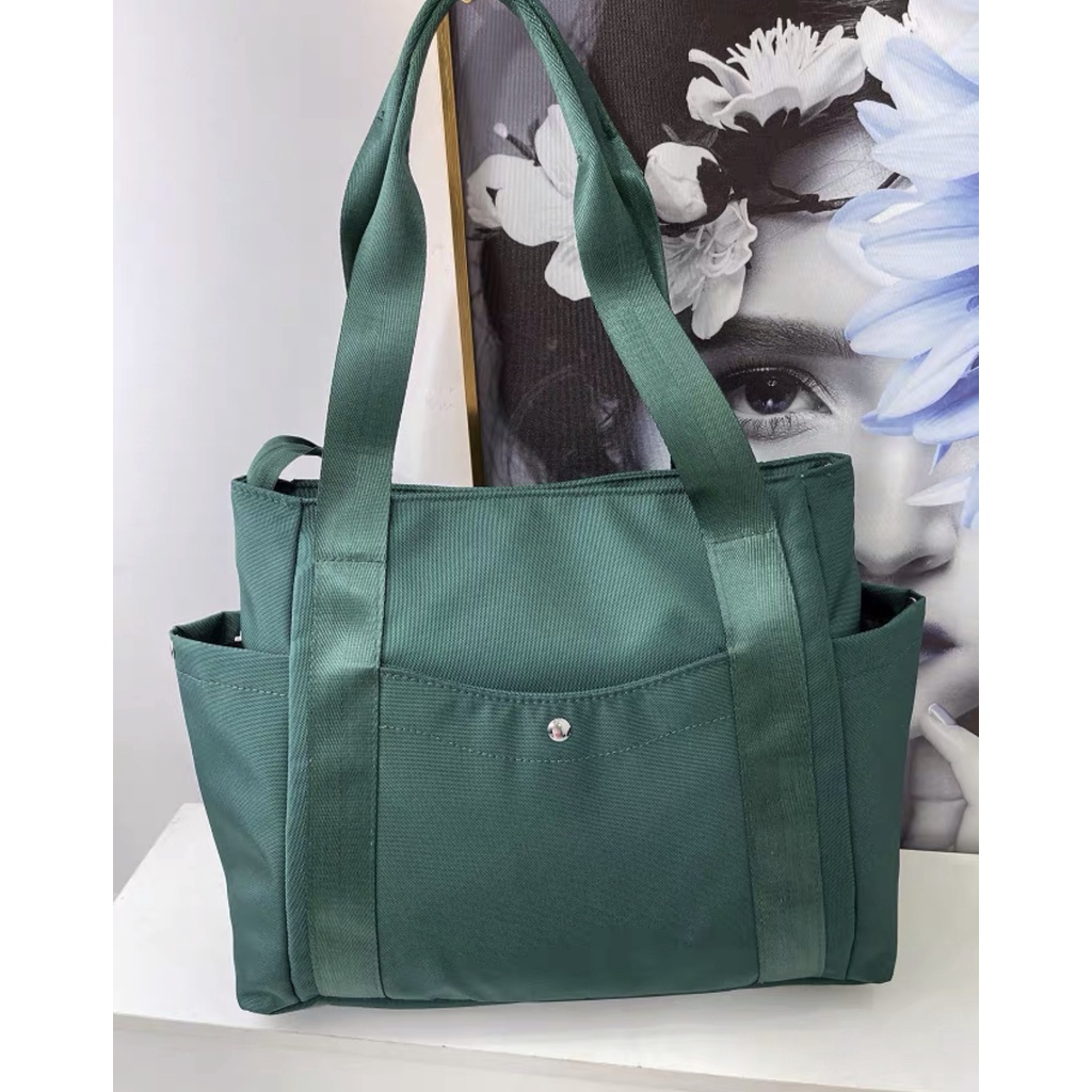 LUCKYMALL Tas Wanita Import Jinjing Travel Totebag Tote Bag CHIBAO CB1866 1866 Bahan Parasut Kualitas Super High Quality Brand Impor