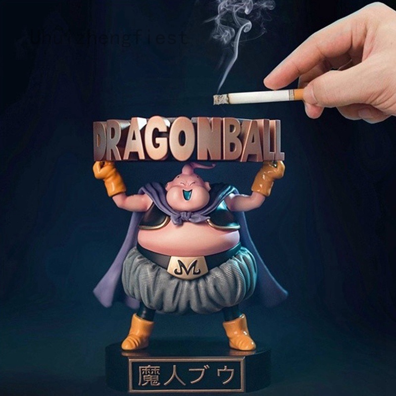 Mainan Action Figure Anime Dragon Ball Fat Devil Buu Asbak Bahan PVC Ukuran 13cm Untuk Hadiah Anak Laki-Laki