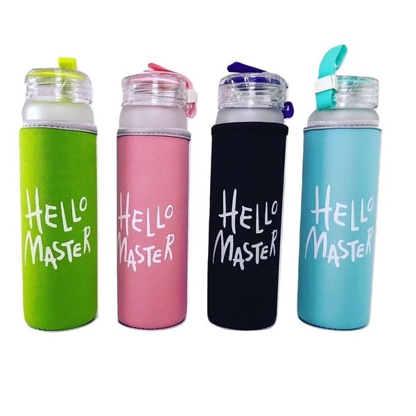 41C Botol Minum  Hello Master Plastik  Bottle 480ML 