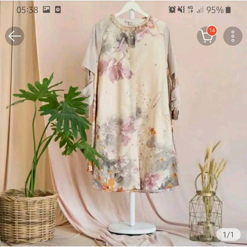 preloved ria miranda/gelanic tunik