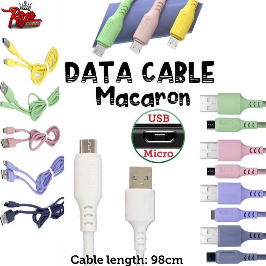 D006-KABEL DATA CHARGER MACARON