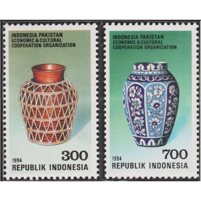 

Perangko Filateli Indonesia 22.08.1994 Indonesia Pakistan Economic And Culture Coorperati
