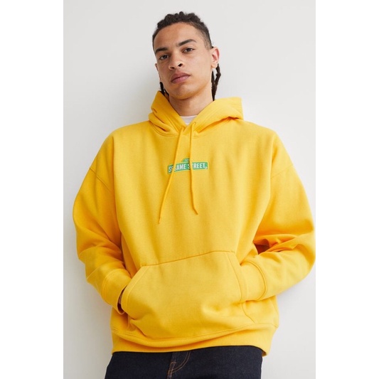 Hoodie H&M Sesame Street Yellow