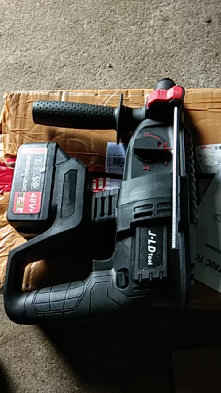Bor Bobok Baterai Cordless Rotary Hammer Jld J26-48