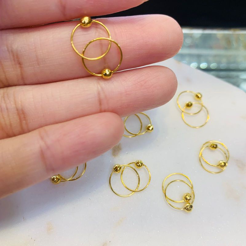 kerabu cincin ring lada emas asli