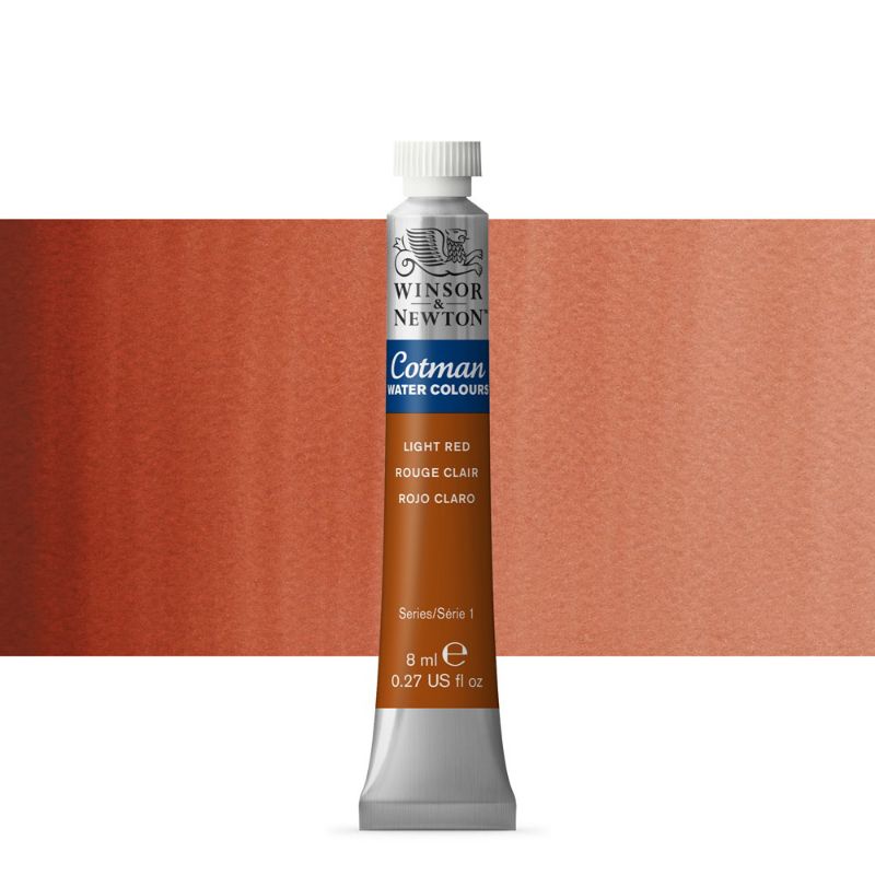 

CAT AIR COTMAN WATER COLOUR TUBE 8 ML LIGHT RED WINSOR & NEWTON