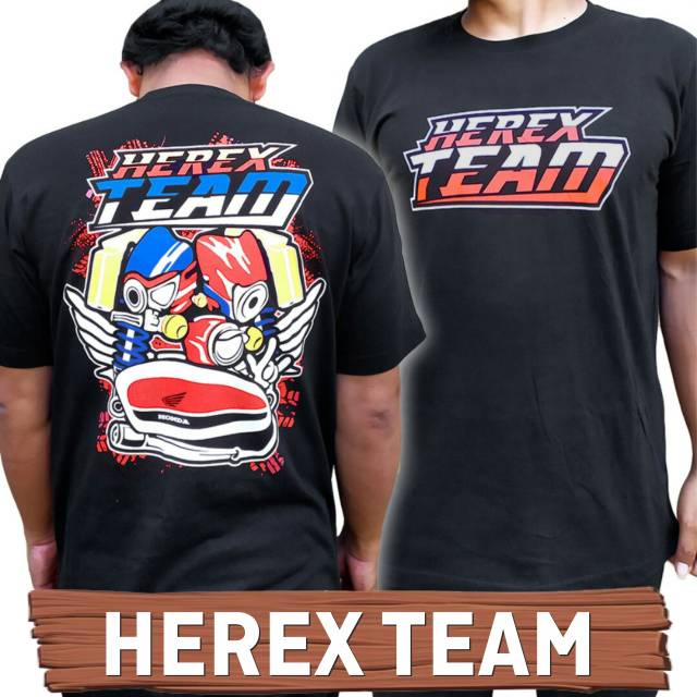 HEREX TEAM, Kaos Motor, Baju Motor, Kaos Herex Team, Baju Herex, Kaos Racing, Kaos Touring, Kaos CB