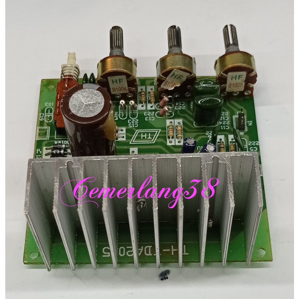 KIT POWER STEREO TDA 2005 80W 12VDC AMPLIFIER PLATINUM TDA2005 3PT