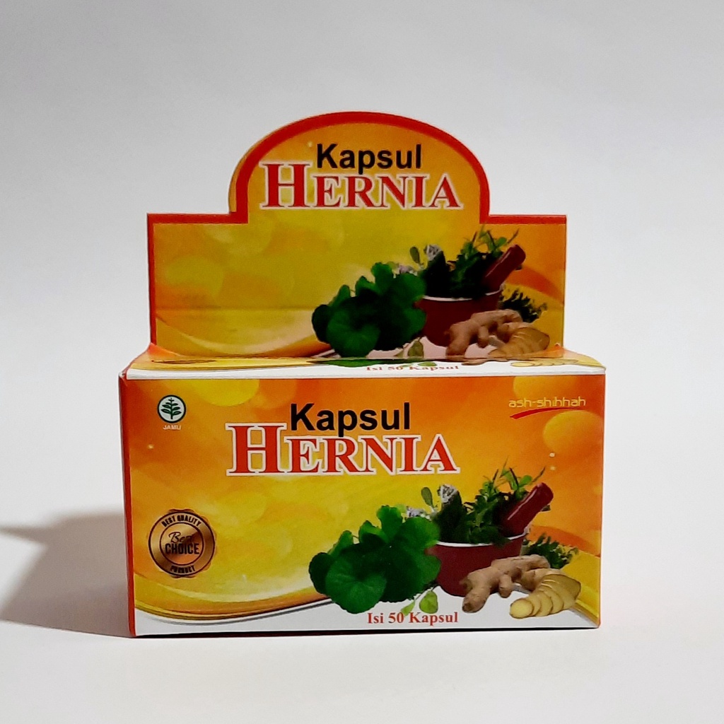 Kapsul HERNIA Obat Herbal Hernia