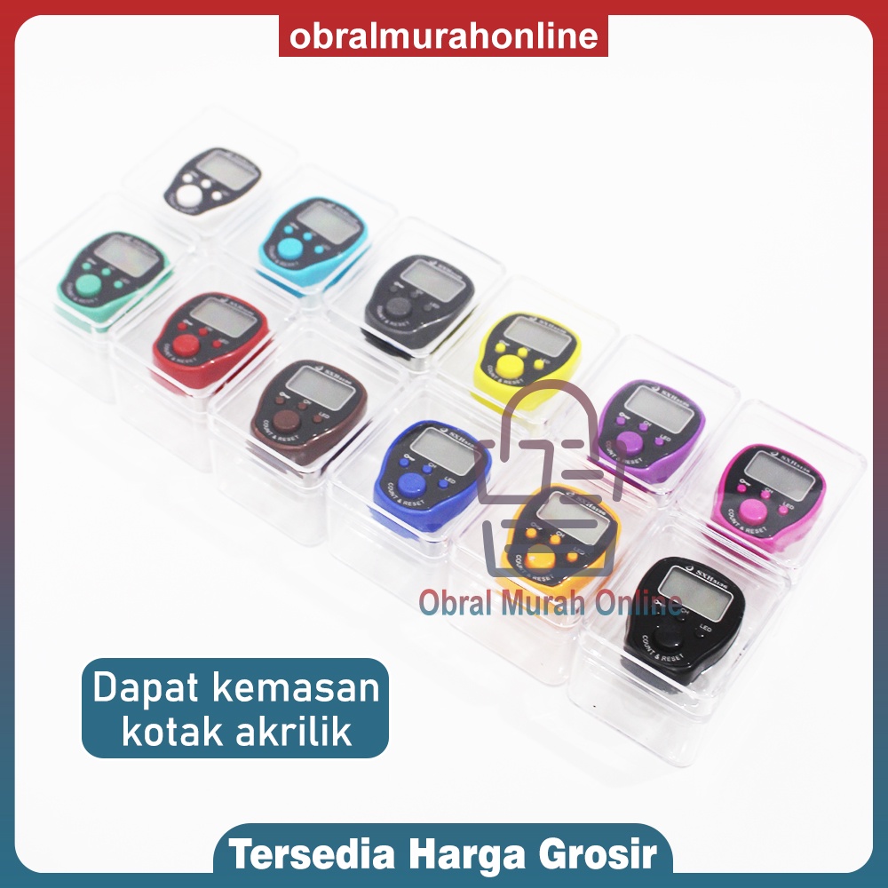 Tasbih Digital LED ( 5 Channel &amp; Kunci) / Tally Counter LED ( 5 Channel)