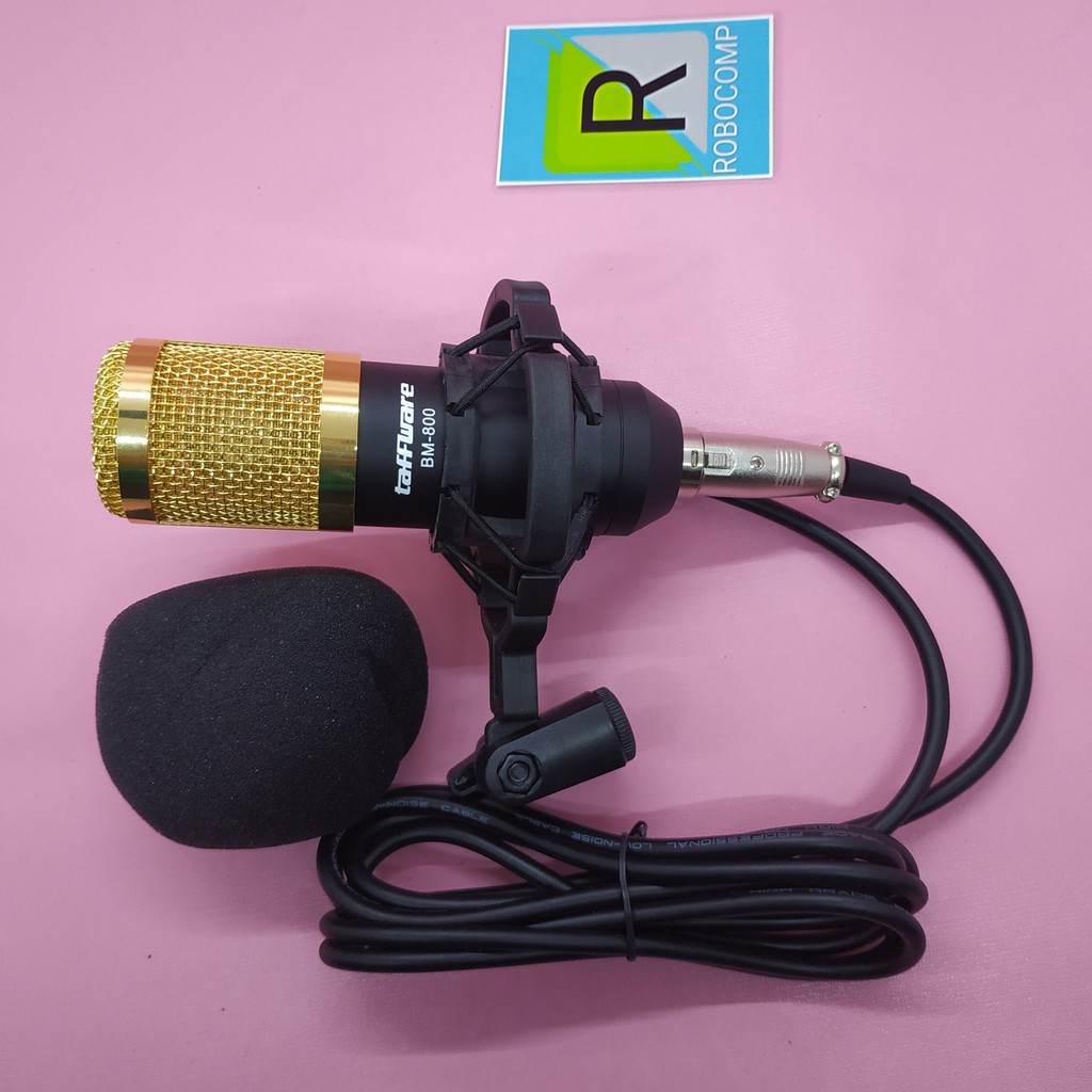 MICROPHONE CONDENSER RECORDING STUDIO SUARA SUPER JERNIH BM800