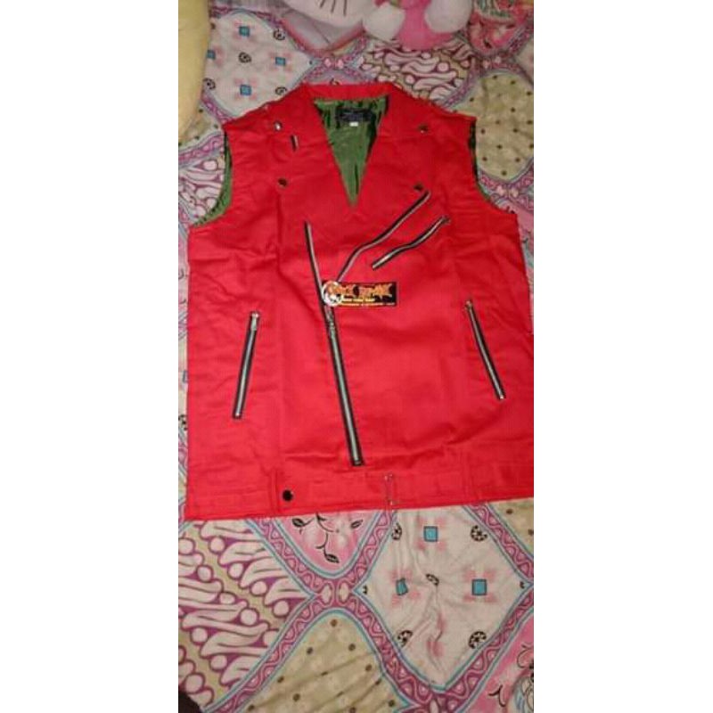 Jaket Double Kerah
