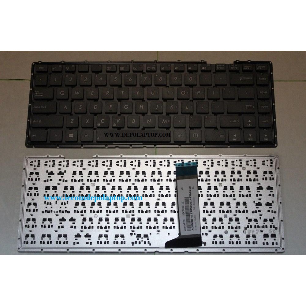 jual keyboard asus a455l black