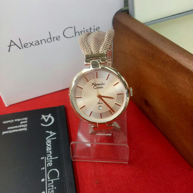 Jam Tangan Analog Wanita Alexandre Christie Ac 2872 LD All Steel