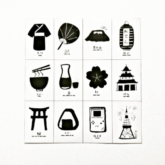 

Sticker Japan Icon (ikon Jepang)