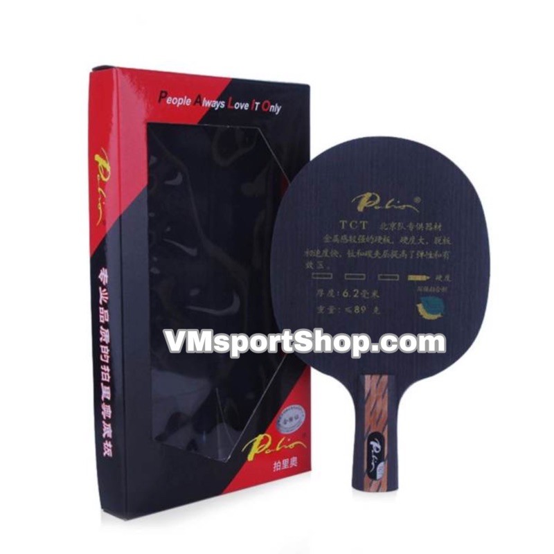 Palio TCT Penhold - Kayu Blade PenHolder Bet Pingpong CPen CS